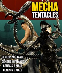 Mecha Tentacles for G3F G8F G3M G8M