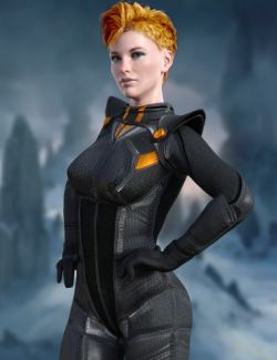 X-Fashion Sci Bodysuit 3 for Genesis 8 Female(s)