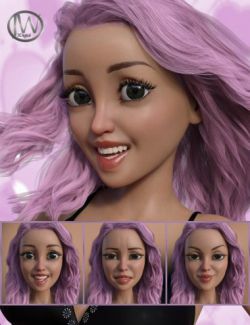 Funny Girl- Expressions for Genesis 8 Female and The Girl 8