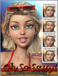 Oh So Sassy Mix And Match Expressions For The Girl 8 And Genesis 8 Female(s)