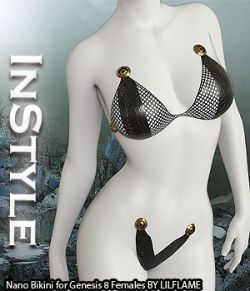 InStyle- Nano Bikini for Genesis 8 Females