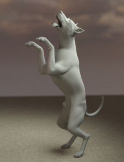 Playful Poses for Daz Dog 8