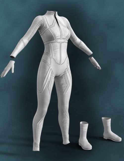 X-Fashion Sci Bodysuit 3 for Genesis 8 Female(s)