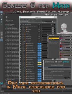 Genesis 8 for Maya
