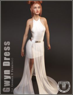 dForce Gwyn Dress for Genesis 8 Female(s)