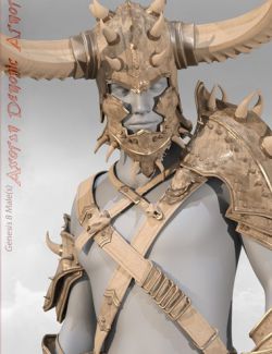 Axoran Demonic Armor Regalia for Genesis 8 Male(s)