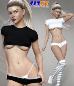 Get Fit Outfit Set for Genesis 8 Female(s)