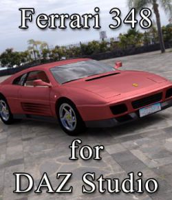 Ferrari 348T for DAZ Studio