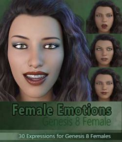 Female Emotions for Genesis 8