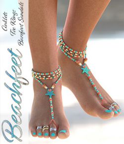 Beachfeet for Genesis 8 Females Daz Studio