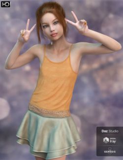 Olivia HD for Genesis 8 Female