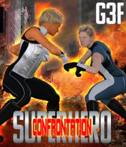 SuperHero Confrontation for G3F Volume 1