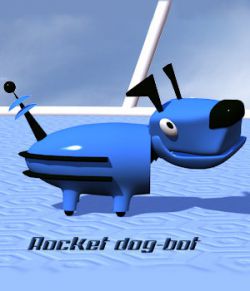 Rocket the dog-bot