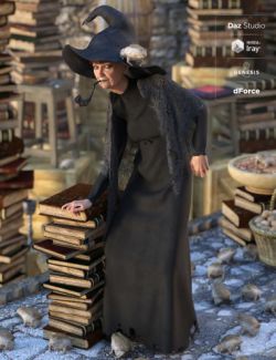 dForce Toad Witch Outfit for Genesis 8 Female(s)