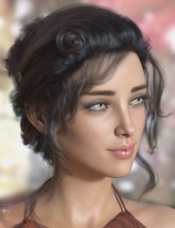 Ainsley Hair for Genesis 3 & 8 Female(s)