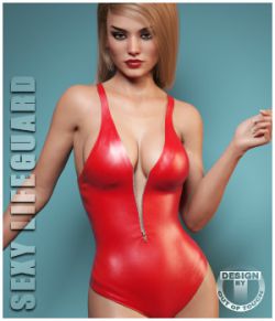 Sexy Lifeguard Suit for Genesis 8 Females