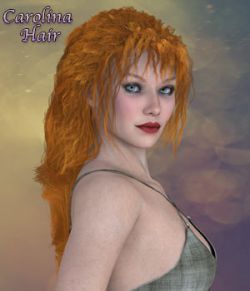 Carolina Hair V4 M4 Poser