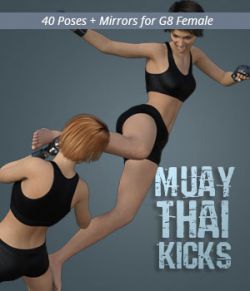 MUAY THAI KICKS for Genesis 8 Female