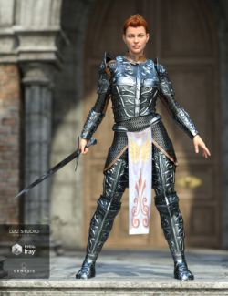 dForce High Paladin for Genesis 8 Female(s)