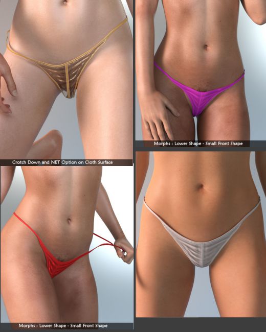 Cameltoe String Genesis 8 Female - Daz Content by KaRe3D