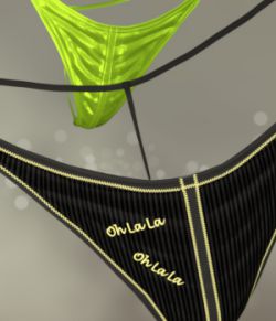 OhLaLa Panty for Genesis 8 Female