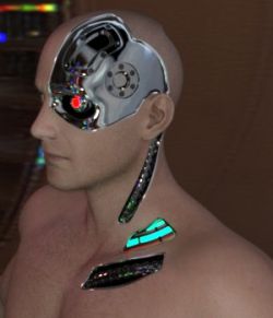 Cybernetic Neck for Genesis 8 Males