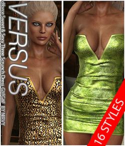 VERSUS- dforce Sweet & Sexy Three Scrunch Dress G3FG8F