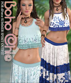 Boho Chic for dForce Summer Spirit Outfit G8F