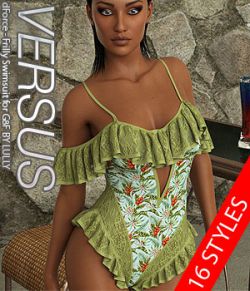 VERSUS- dForce- Frilly Swimsuit for G8F