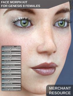 Face Morph Kit for Genesis 8 Female