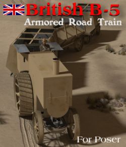 British B-5 Armored Road Train