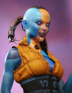 Aeridian Lady Stardust for Zelara 8 & Genesis 8 Female