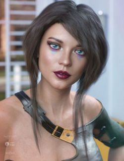 Ellisea Hair for Genesis 3 & 8 Female(s)