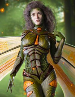 Pix Pyrida HD and FireFly Outfit for Genesis 8 Female(s)