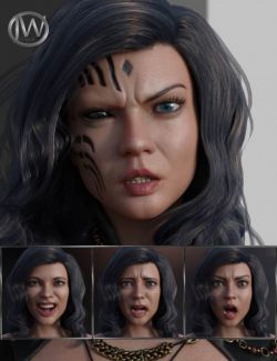 Unique and Special- Expressions for Genesis 8 Female and Zelara 8