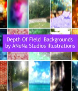 Depth of Field Backgrounds By ANena Studios illustration