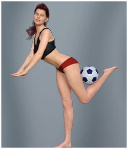 Football Baby Poses for Victoria 8 and Genesis 8