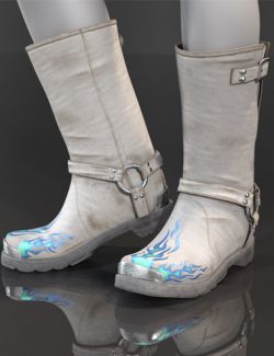 Engineer Boots for Genesis 8 Male(s)