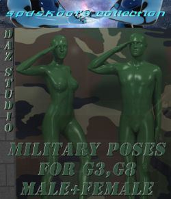 Military poses for G3, G8