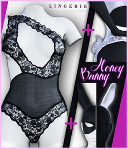 Honey Bunny Lingerie for G3F and G8F