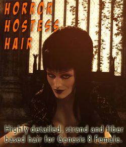 Horror Hostess Hair