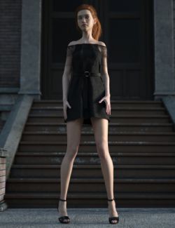 dForce Corset Skirt Outfit Textures