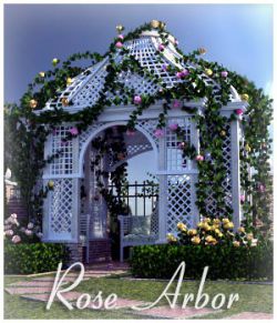 Rose Arbor for Poser and DS