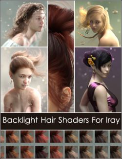 Backlight- Hair Shaders for Iray