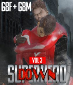 SuperHero Down for G8F and G8M Volume 3