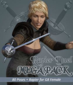 RAPIER DUEL MEGAPACK for Genesis 8 Female