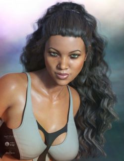 Channen Hair for Genesis 3 & 8 Female(s)