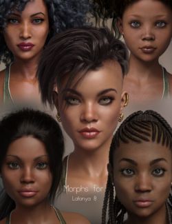 P3D Latonya 8 Enhanced Morphs Package