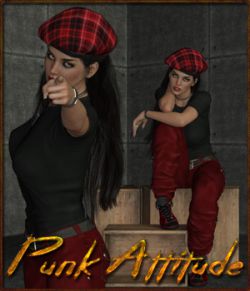 Punk Attitude - Poses for G3F-G8F-V7