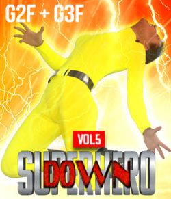 SuperHero Down for G2F and G3F Volume 5